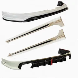 Kit deportivo Kia Besturn B70 con splitter frontal, alerón y faldones
