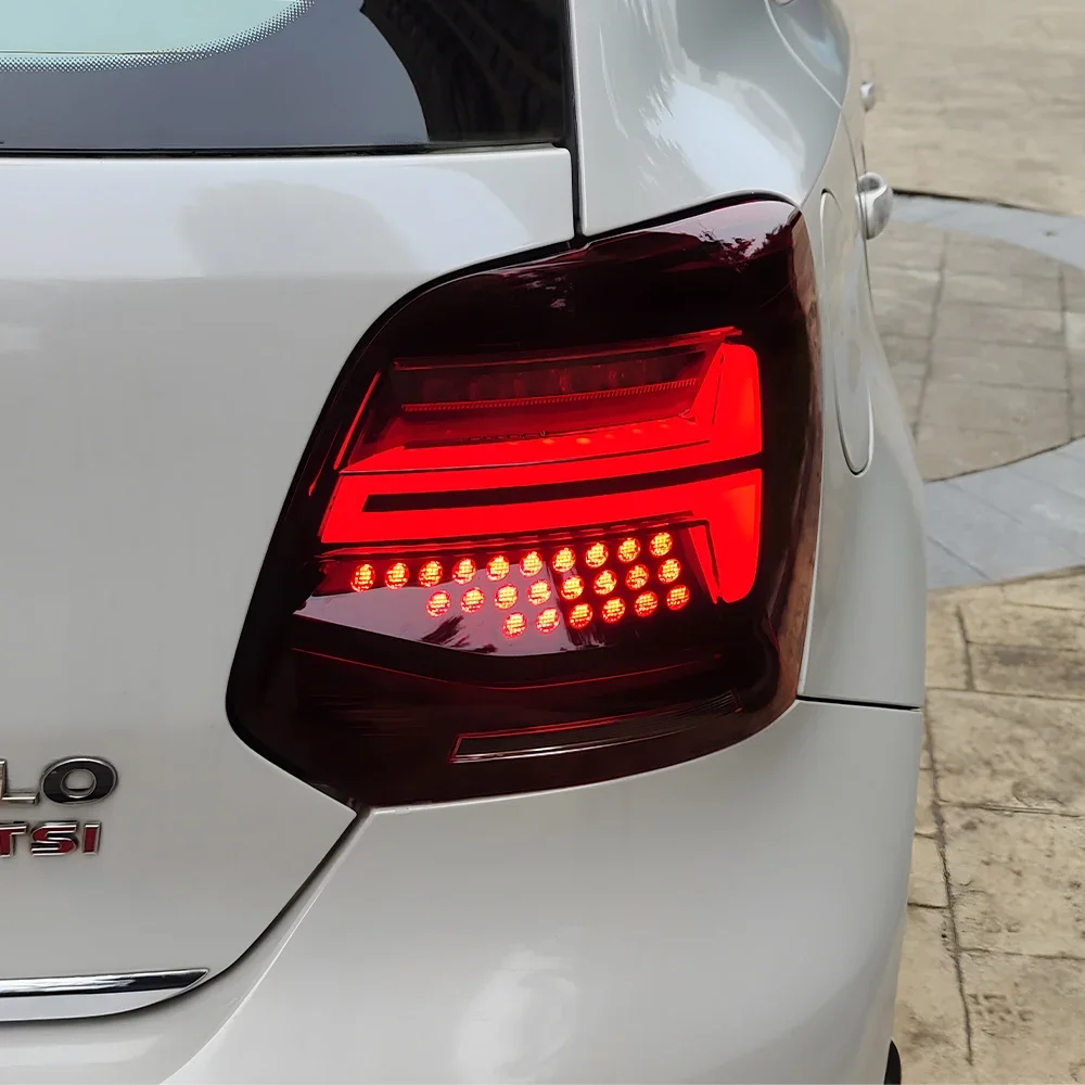 Pilotos traseros LED estilo Audi Q2 para VW Polo 2011-2018 - imagen 3
