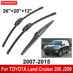 Juego limpiaparabrisas delantero y trasero Toyota Land Cruiser J200