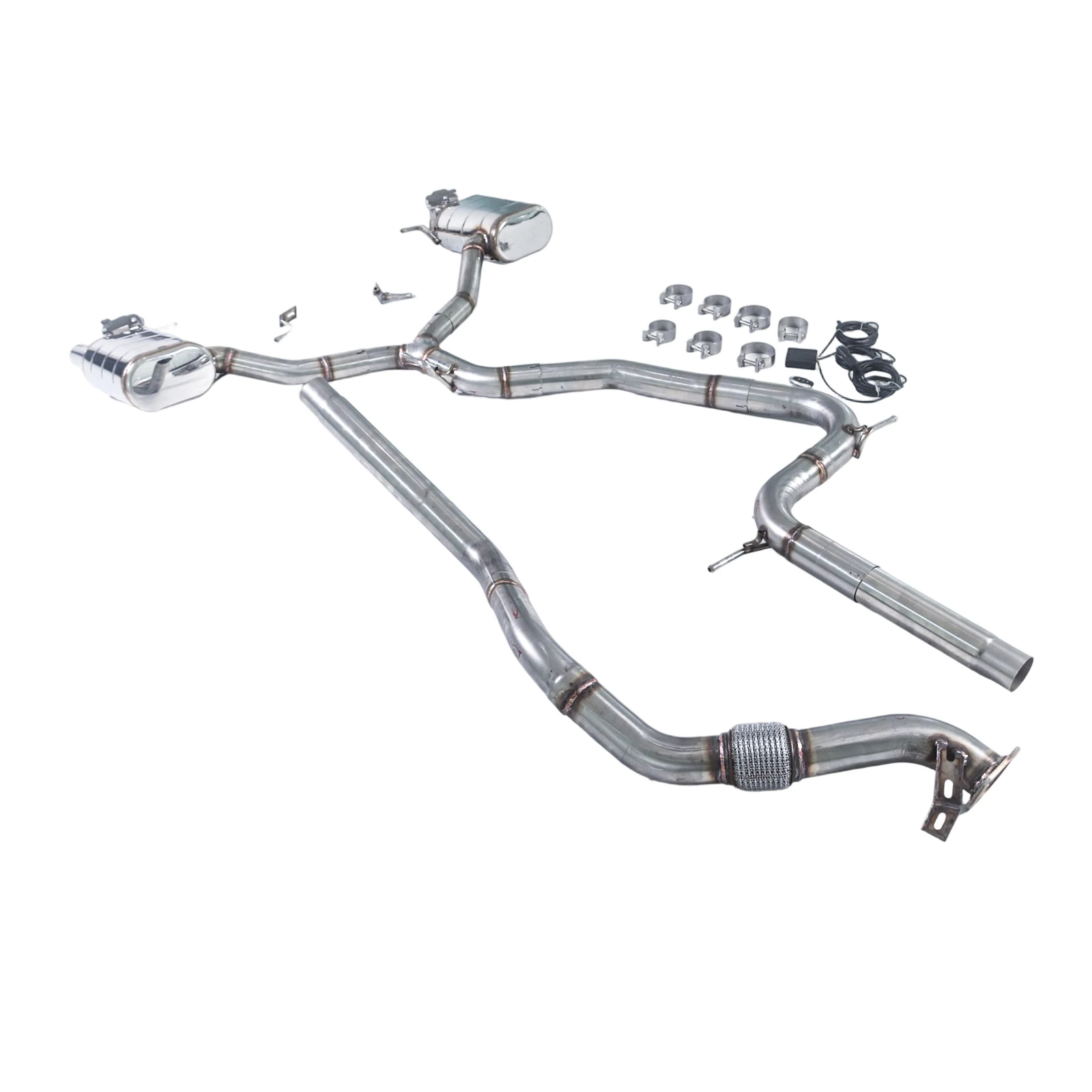 Escape catback GFC acero inoxidable Audi A5 B8 2.0 TFSI - imagen 5