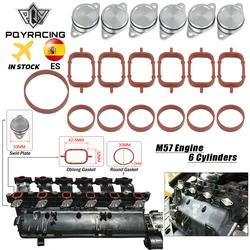 Kit Swirl Flap PQY-IMK02 con juntas para BMW 6 Cilindros