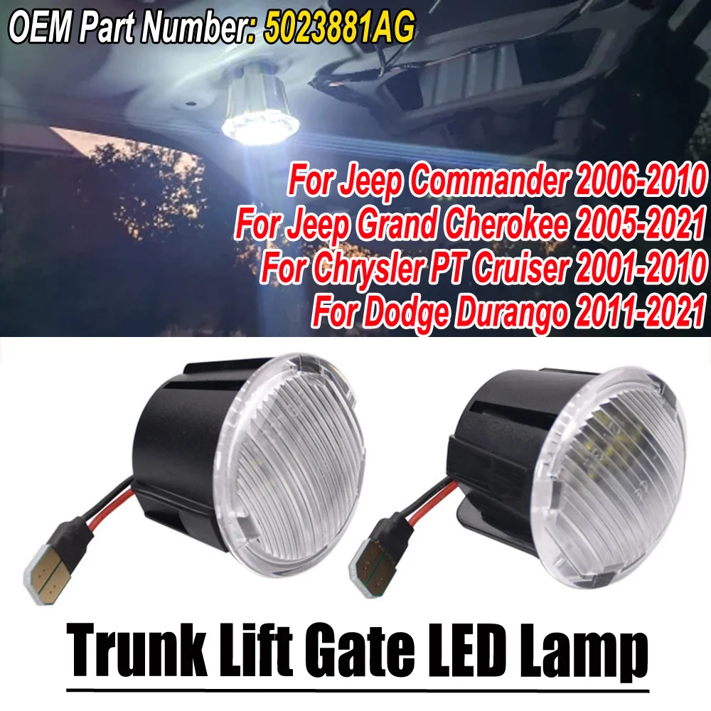 Luz LED de carga 5023881AG para Grand Cherokee, Commander y Durango - imagen 2