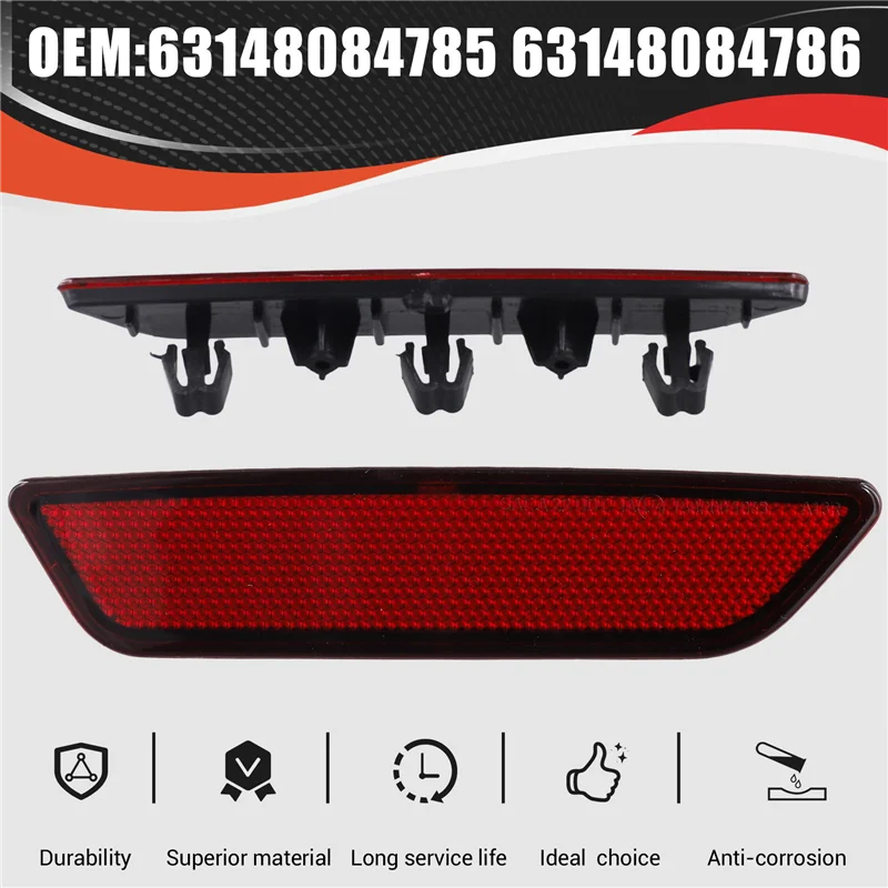 Reflector de parachoques trasero BMW Serie 5 G60 desde 2023 - imagen 4