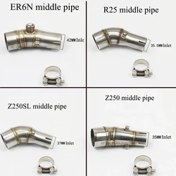 Escape silenciador 51mm para Kawasaki ER6N y Ninja 250