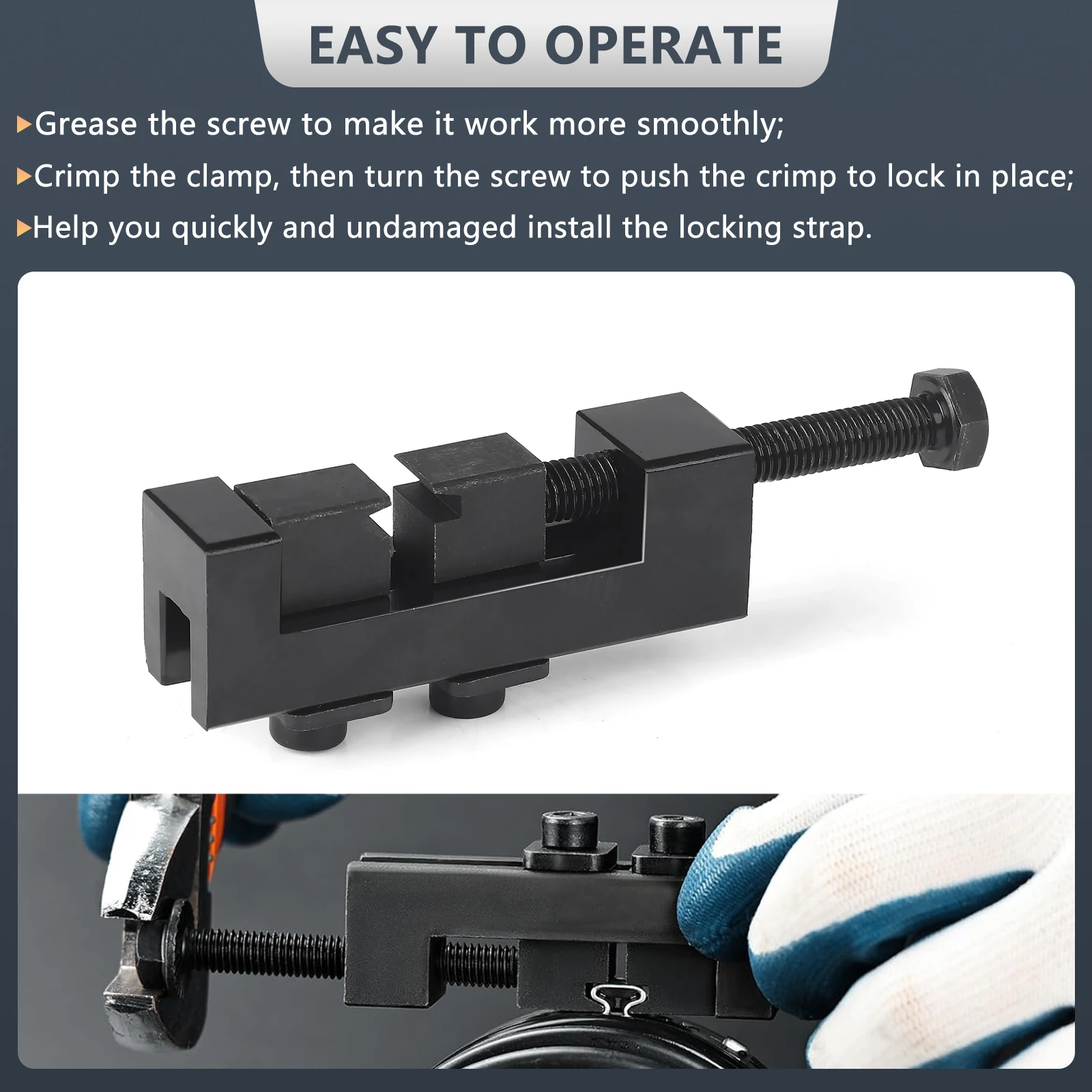 Herramienta de sujeción del eje de transmisión, cubierta antipolvo 09521-24010, herramienta de abrazadera de arranque CV del eje de transmisión, repuesto de coche para herramienta de extracción Toyota Lexus - imagen 3