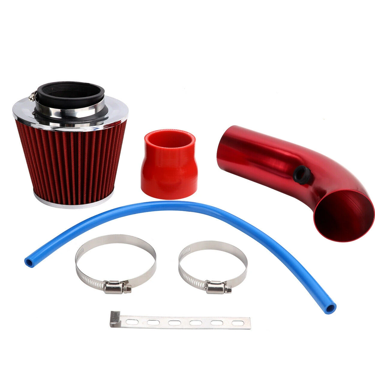 Kit de admisión de aire frío universal con filtro cónico - imagen 4