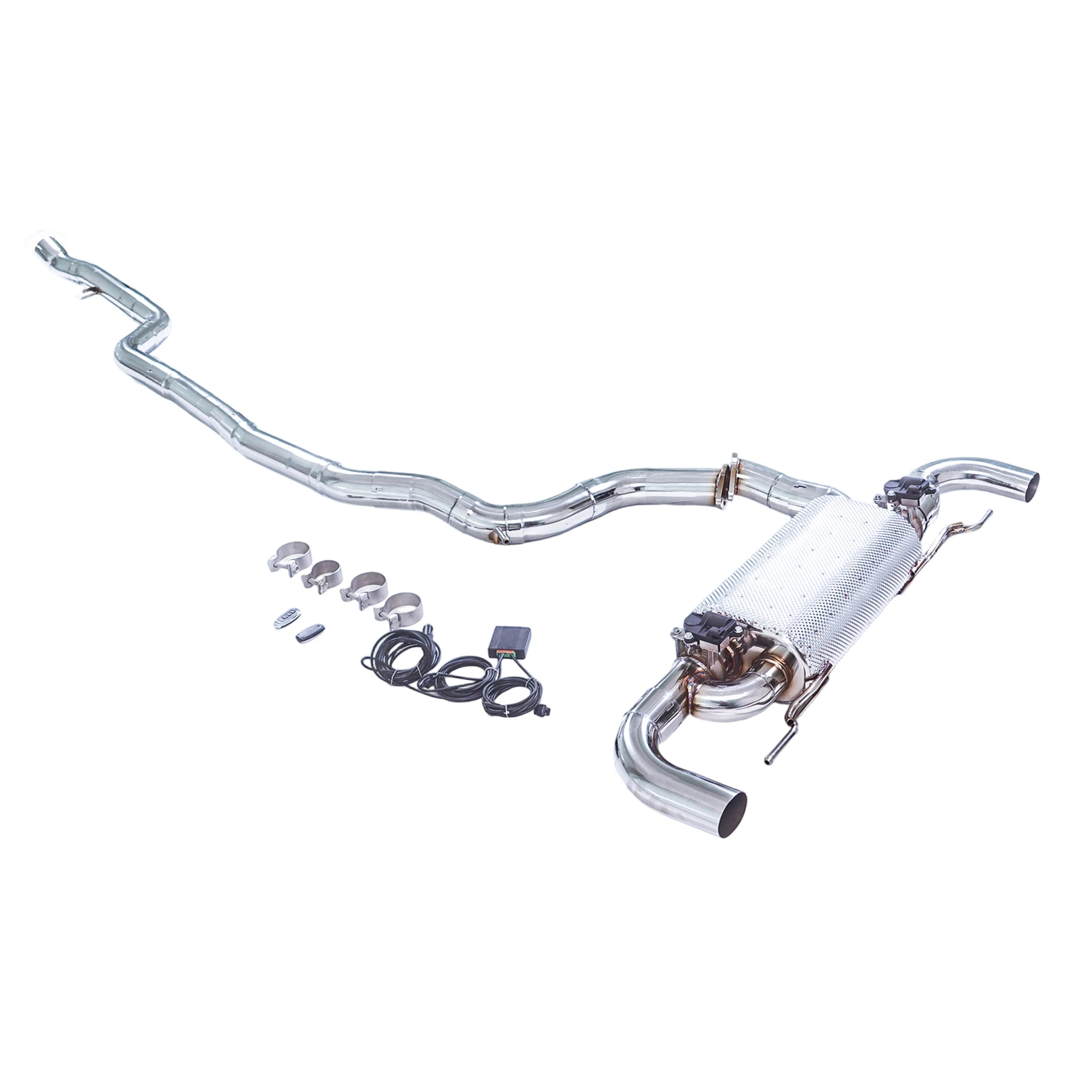 Escape cat-back con válvula para BMW 330e 2.0T B48 (2020-2024) - imagen 5