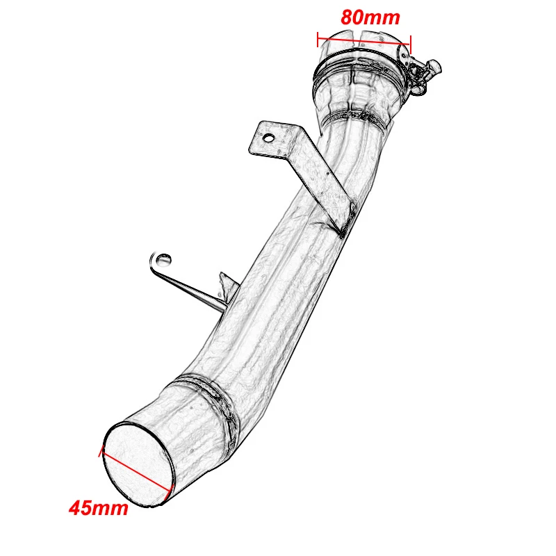 Escape intermedio para Suzuki GSX-S1000F, GSX-S1000 y Katana 1000 - imagen 3