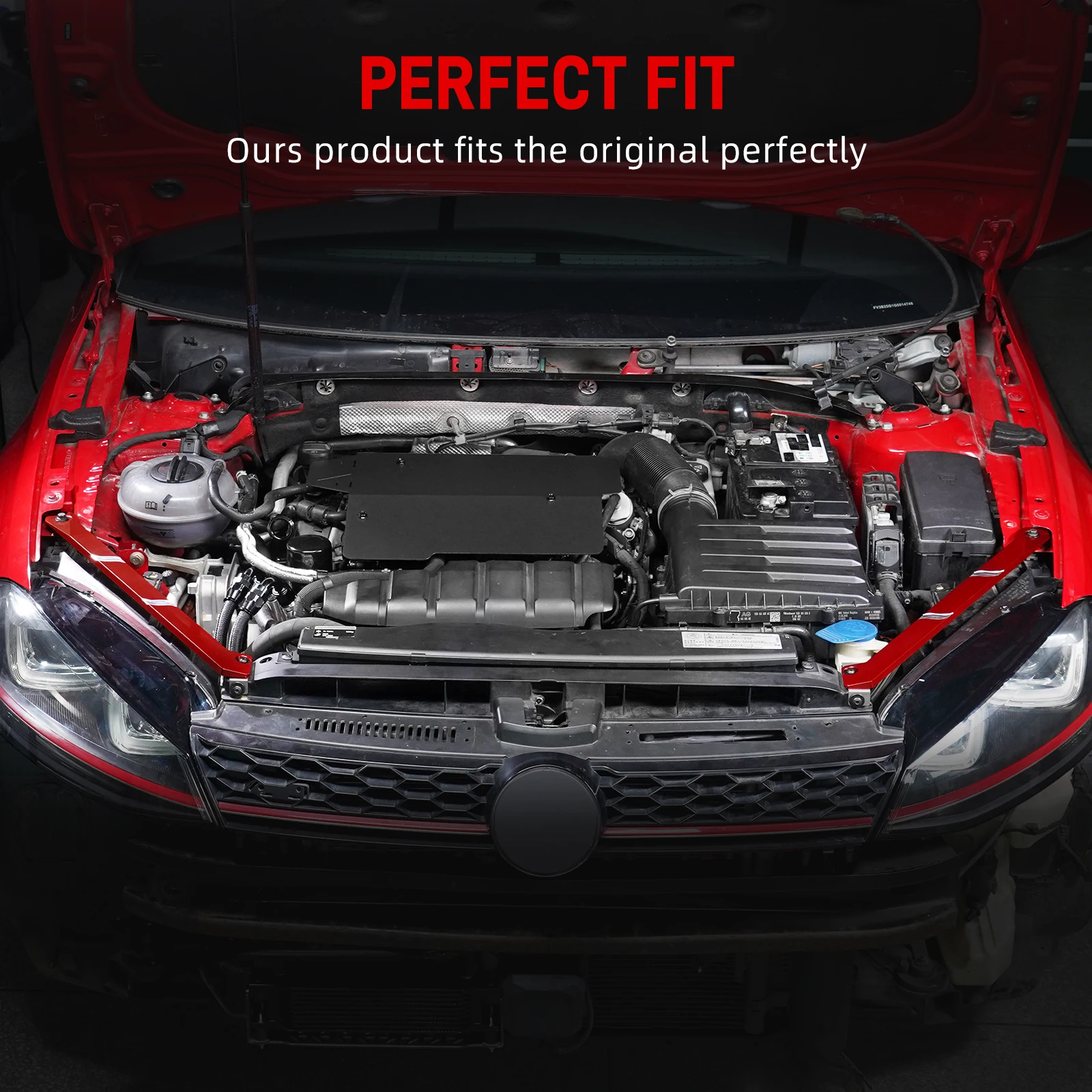 BEVINSEE 5G0805932 soporte faro VW Golf 7/7.5 GTD GTI R - imagen 5