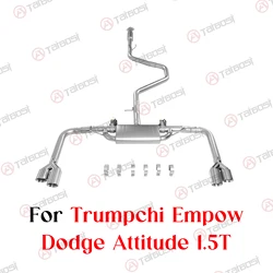 Escape catback Taibosi con válvula eléctrica para Trumpchi Empow 1.5 T