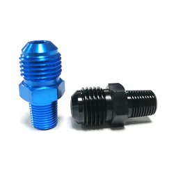 Adaptador AN6 a 1/8 NPT de aluminio para aceite y combustible