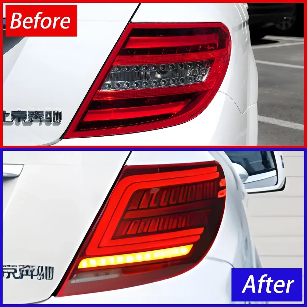 Pilotos traseros LED para Mercedes-Benz Clase C W204 (2007-2014) - imagen 4