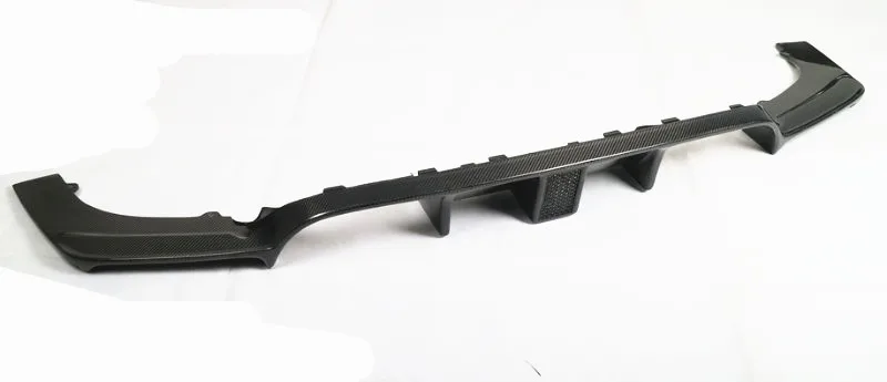 Difusor trasero de fibra de carbono con LED para BMW M3/M4 F80/F82 - imagen 3