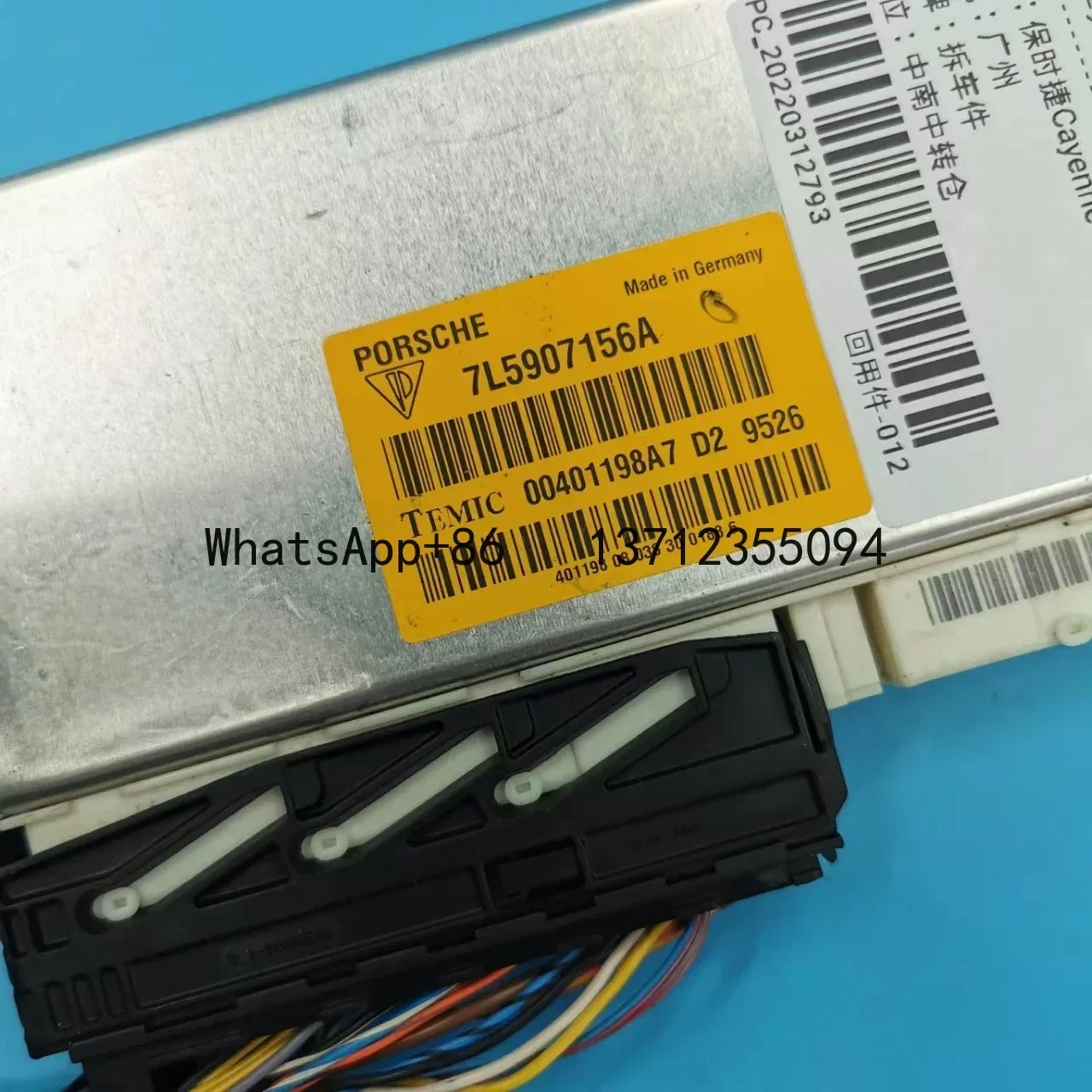 OE 95561806803 para Porsche Cayenne 955 módulo de unidad de control PDC usado - imagen 3