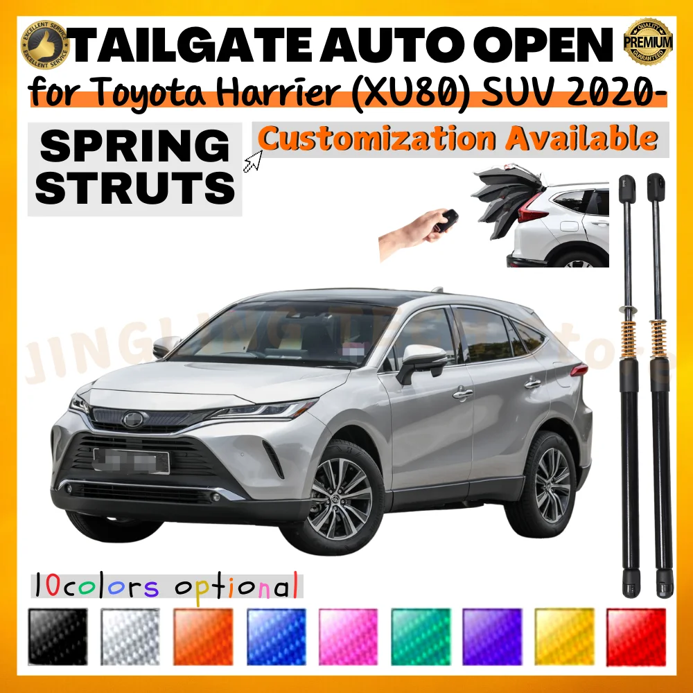 Kit puntales maletero Toyota Harrier XU80 2020 – Soportes con resortes