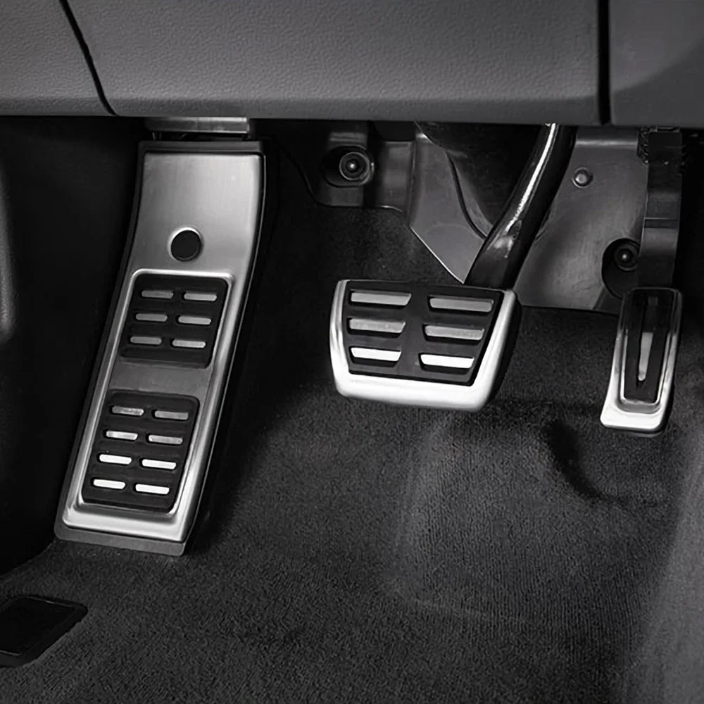 Cubrepedales de acero inoxidable Audi A4 B9 A5 F5 2016-2019 - imagen 5