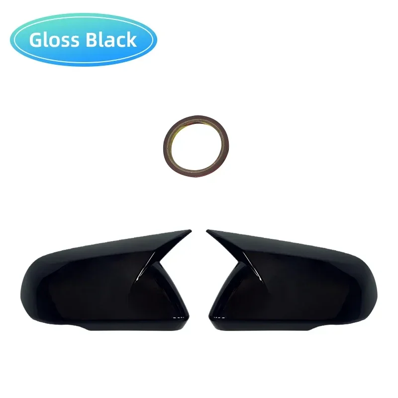Tapas espejo retrovisor carbono negro brillante Ford Mustang 2015-2020 - imagen 3