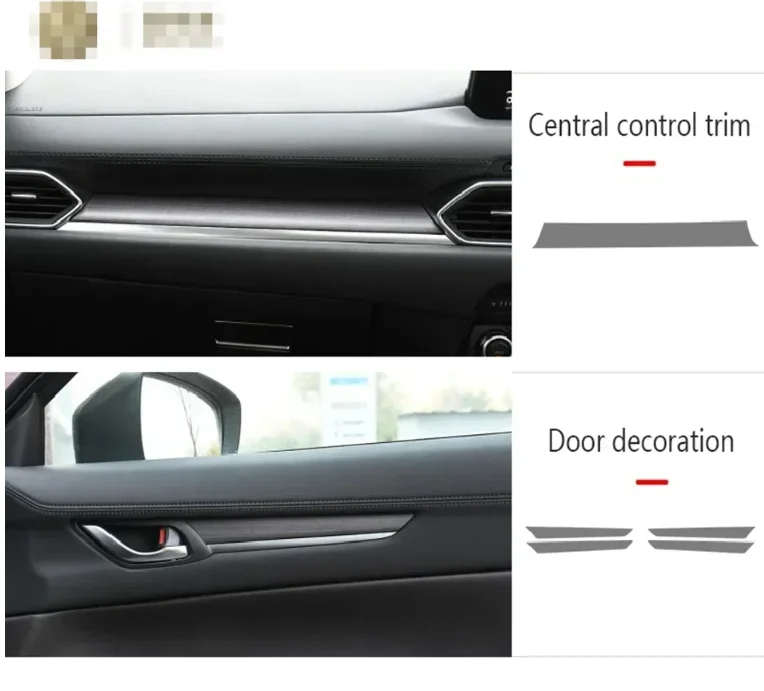 Película protectora TPU para consola central Mazda CX-8 2017-2020 - imagen 2