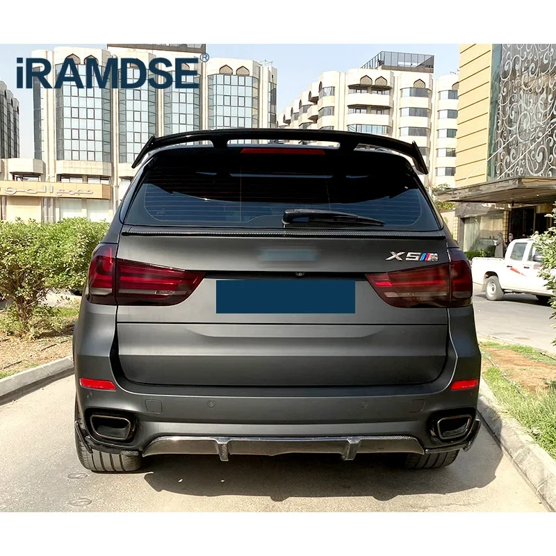 Alerón trasero ABS carbono negro brillante para BMW X1 F48 - imagen 4