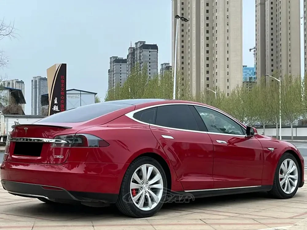 Alerón de maletero ABS negro brillante para Tesla Model S (2015-2023) - imagen 4