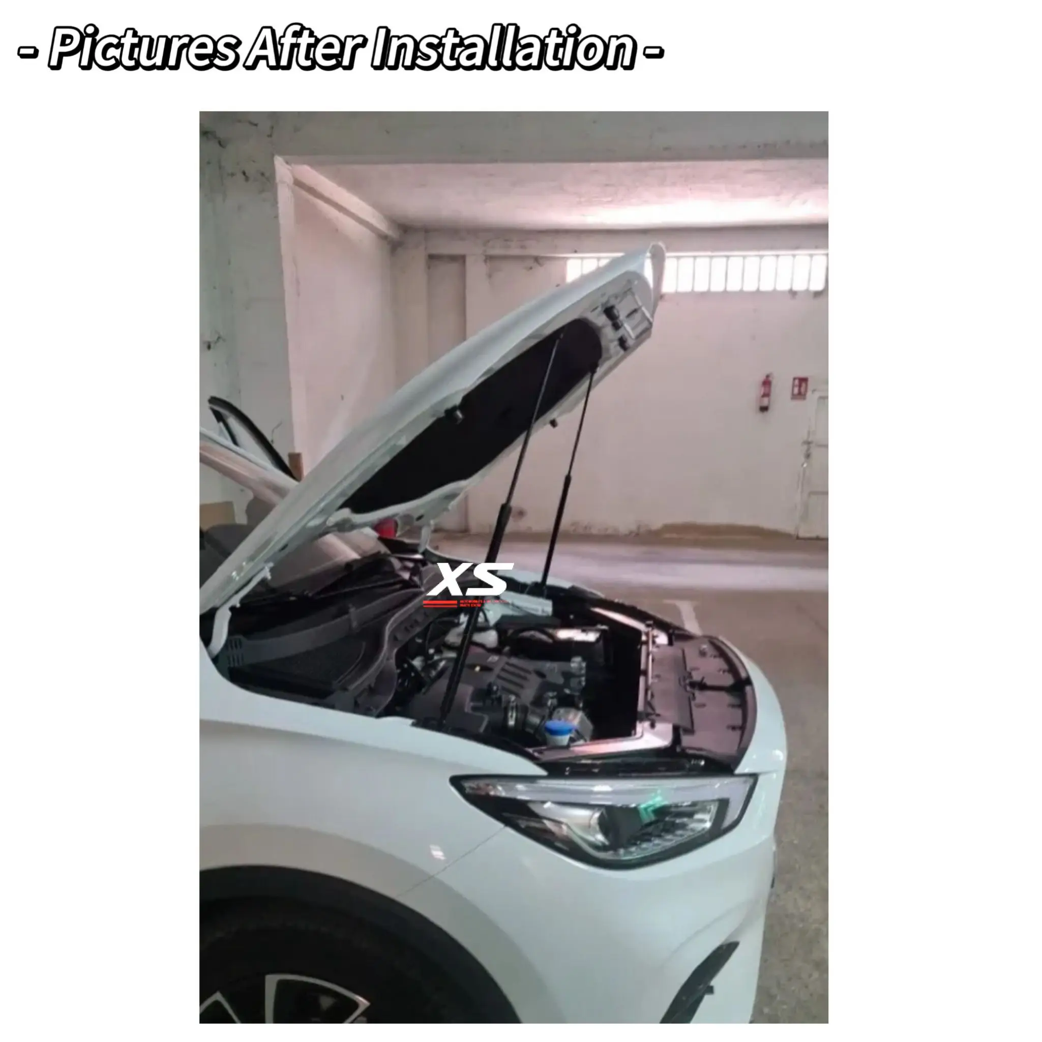 Kit de amortiguadores de capó para MG ZS EV, ZS, ZST y Astor - imagen 3
