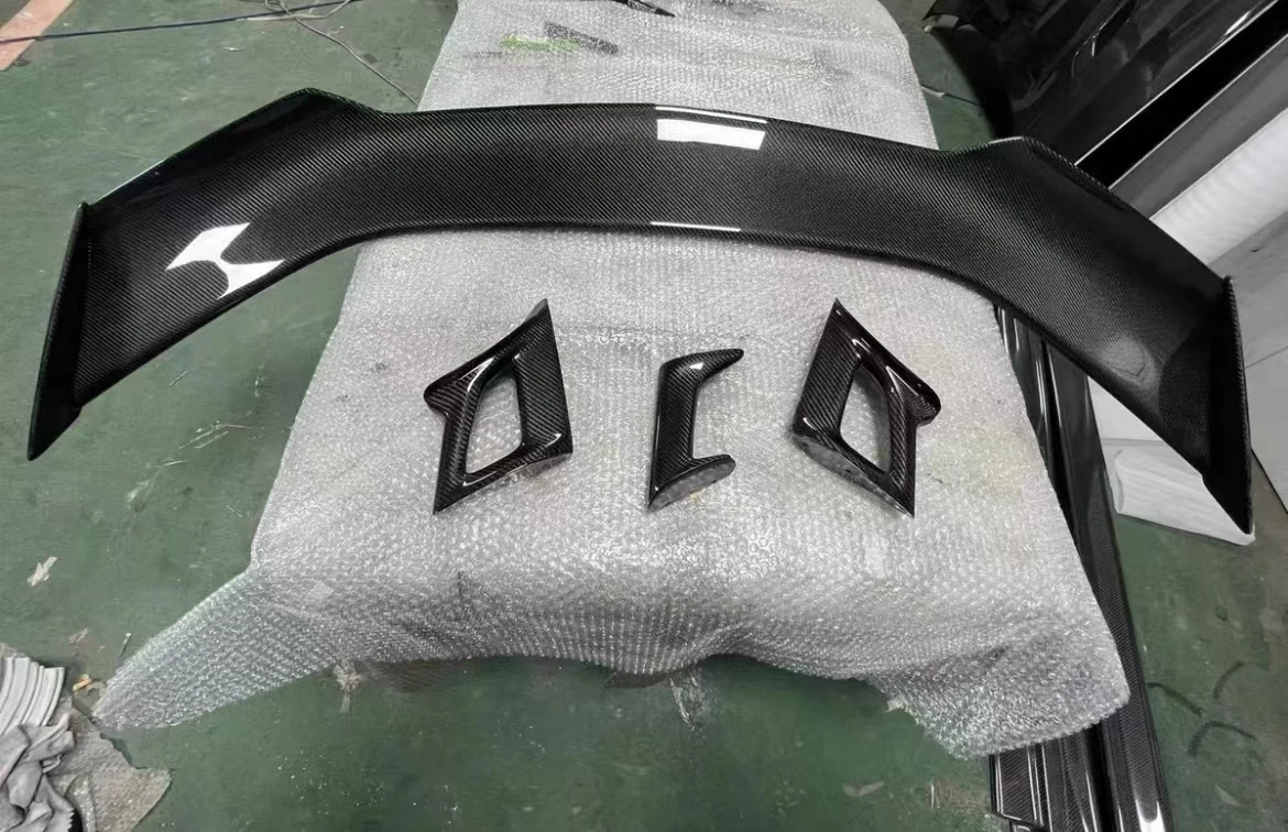 Alerón trasero de carbono estilo 1LE para Chevrolet Camaro SS/ZL1 2017-2019 - imagen 2