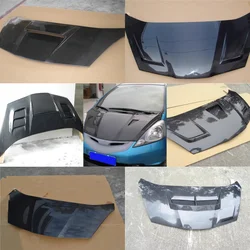 Capó motor fibra carbono Honda FIT JAZZ GE8 ligero