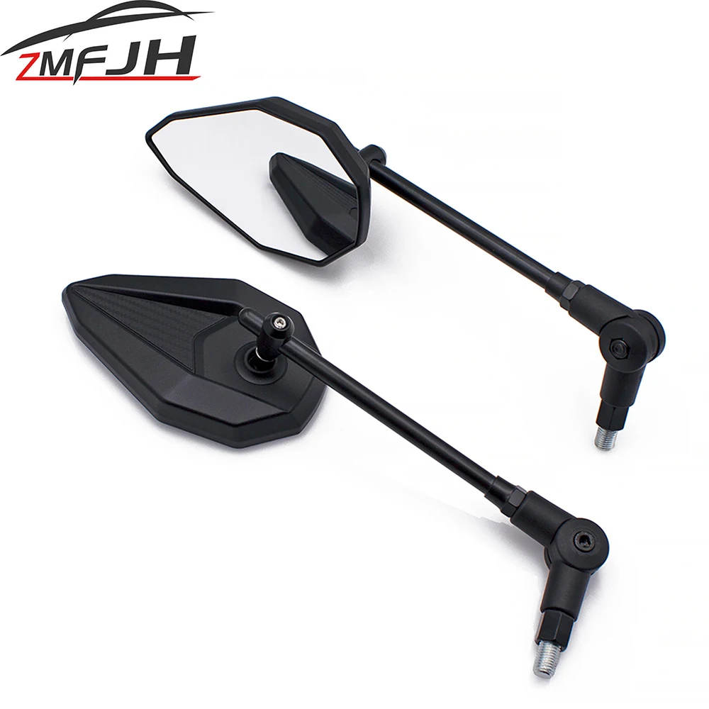 Espejo retrovisor para manillar de motocicleta, espejos retrovisores izquierdo y derecho, accesorios ajustables para motocicleta YAMAHA