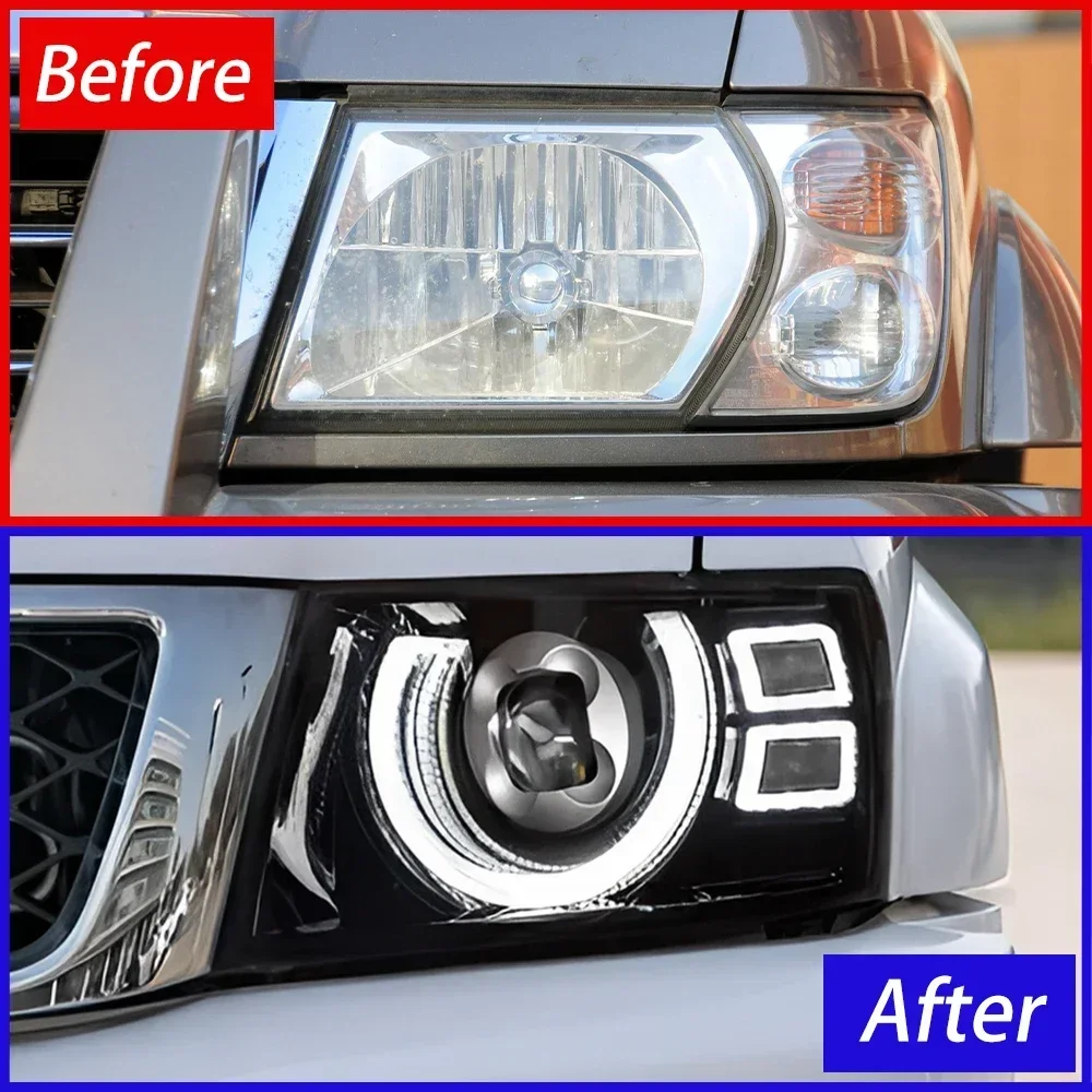 Faros LED Nissan Patrol Y61 – Delanteros con lente bifocal 2005-2013 - imagen 2