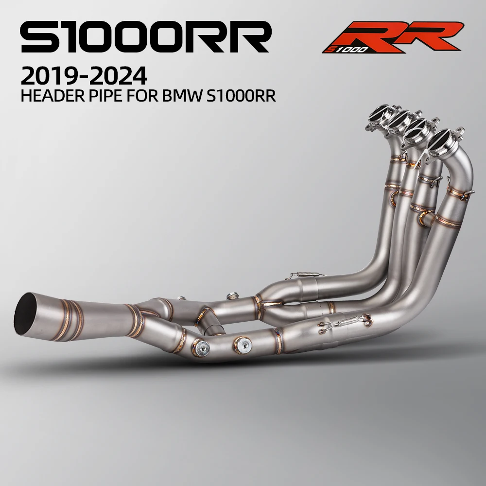 Tubo de enlace de escape inoxidable para BMW S1000RR/S1000R - imagen 3