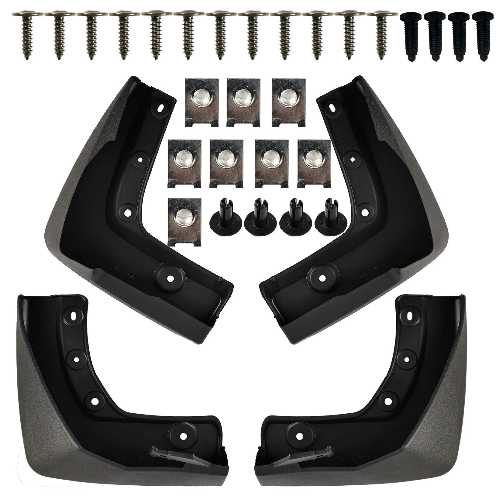Guardabarros delantero y trasero Honda Pilot 2023-2025 - imagen 2