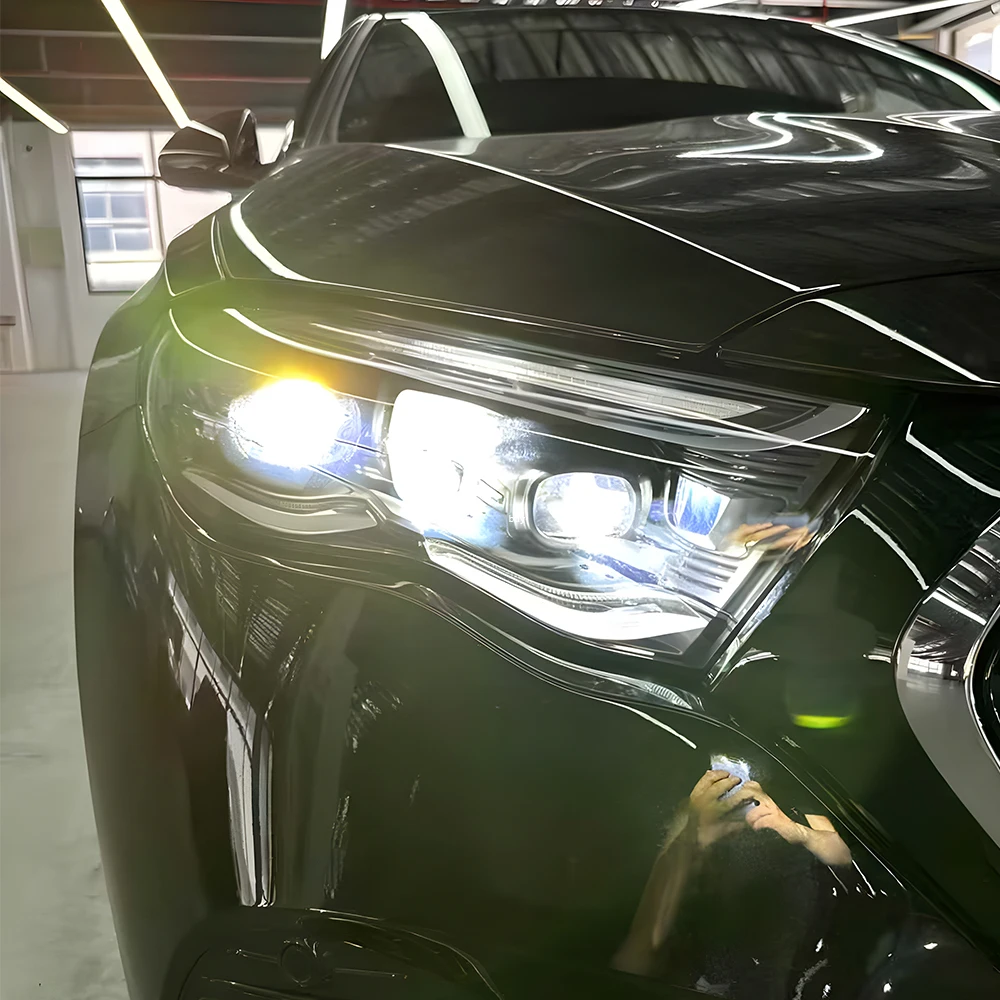 KitFaros LED adaptativos compatibles Mercedes Clase E W213 (2016-2024) lens projector