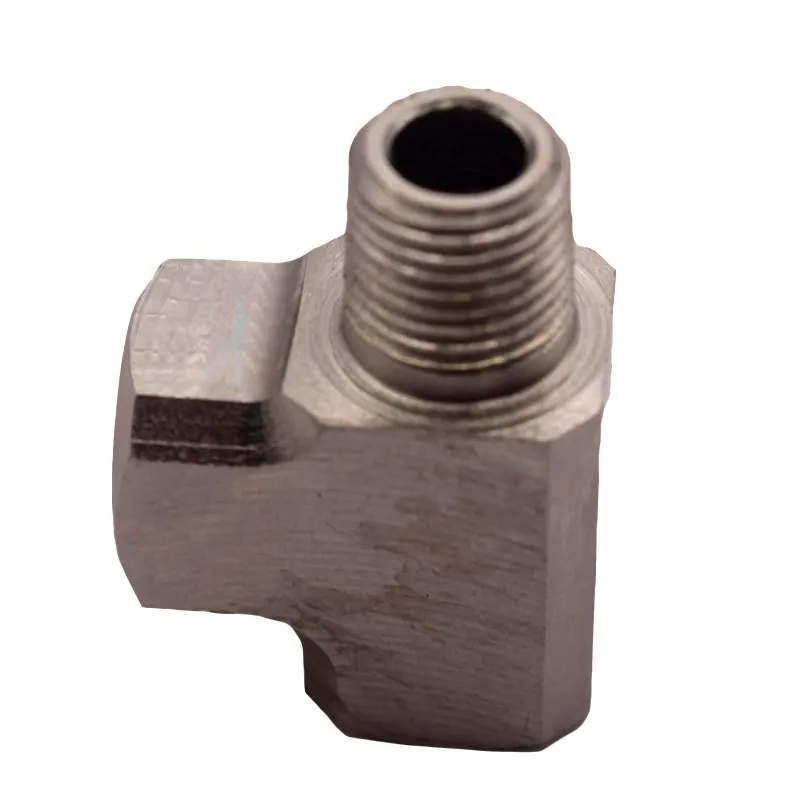 Adaptador en T acero 1/8 BSPT para sensores de presion - imagen 4