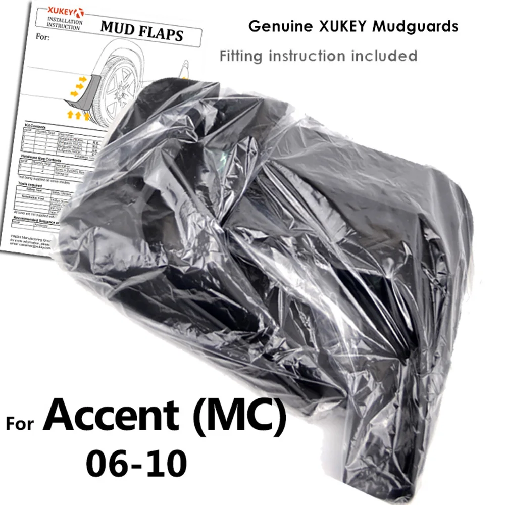 Juego de guardabarros Hyundai Accent 2006-2010 y Dodge Attitude - imagen 5