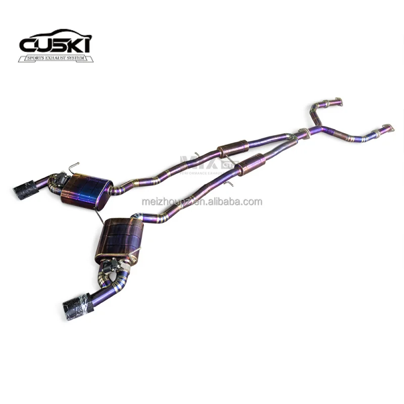 Cat-back con válvula electrónica para Infiniti Q50 2.0T - imagen 3