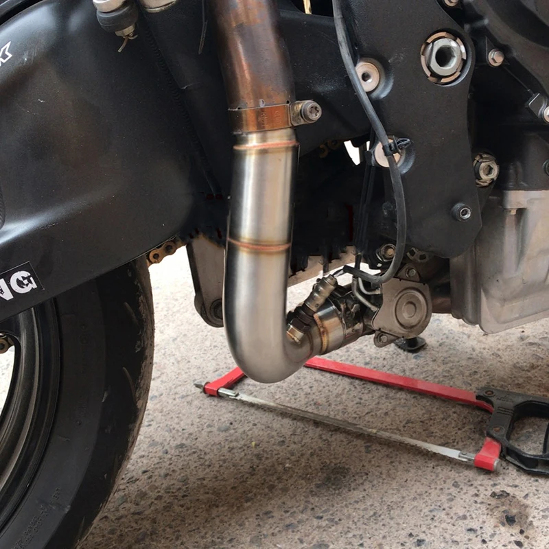 Tubo de escape central acero inoxidable para Honda CBR600RR 2005-2019 - imagen 2