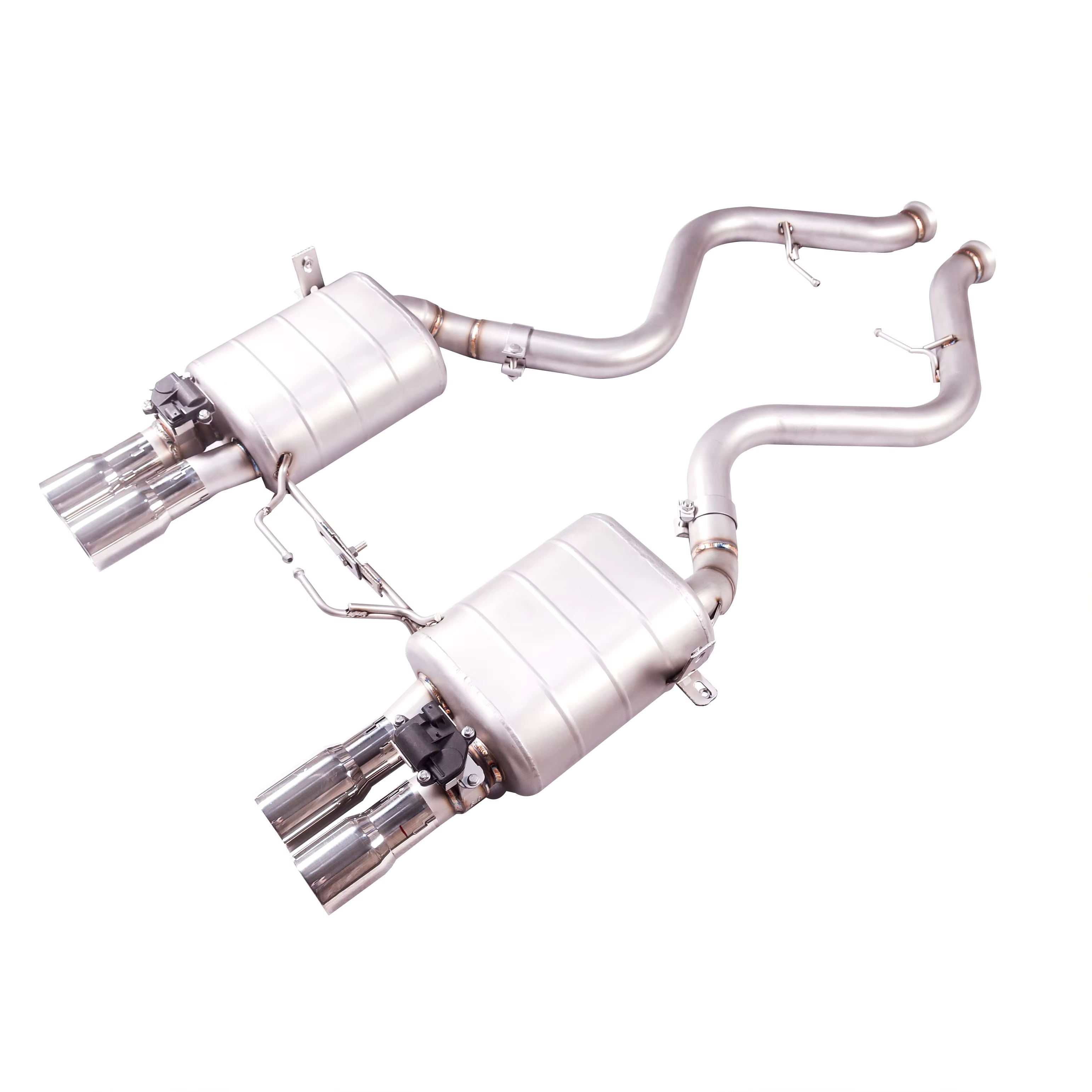 Escape GFC de acero inoxidable con válvula para BMW M3/M4 E90/E92/E93 - imagen 5