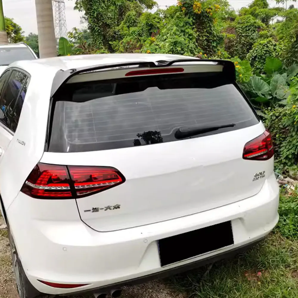 Alerón VW Golf MK7 TSI TDI GTI GTD GTE R negro ABS 2013-2020 - imagen 3