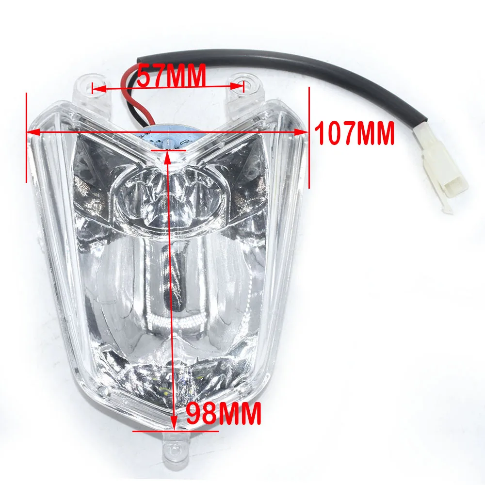 Mini faro delantero para ATV Quad infantil 50cc, 70cc y 110cc - imagen 2