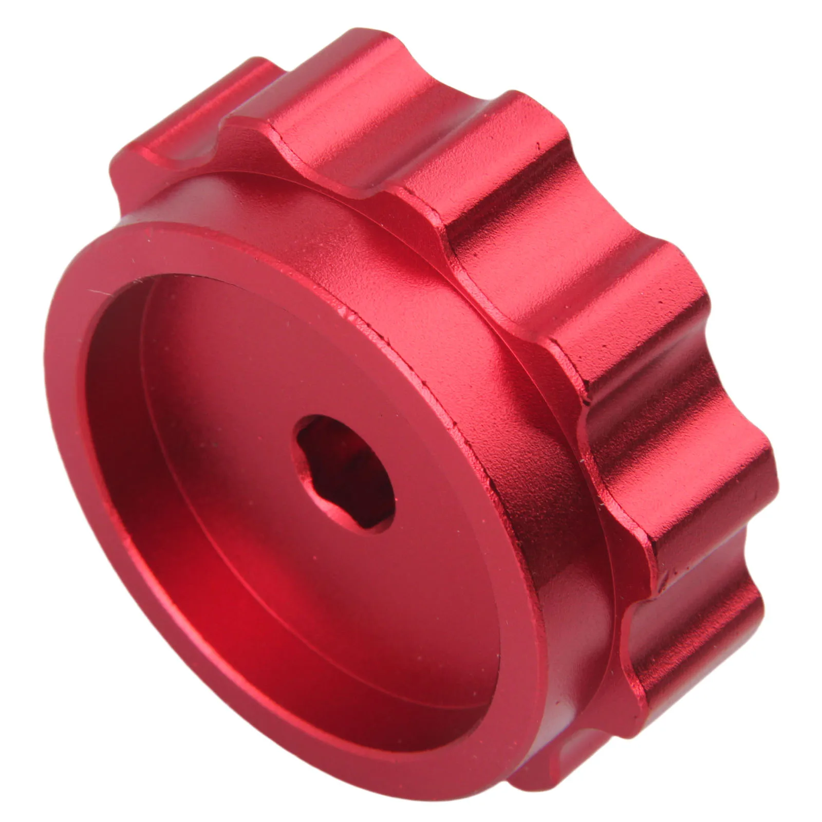 Perilla cambio aluminio rojo para Dodge Ram 1500 2013-2018 - imagen 4