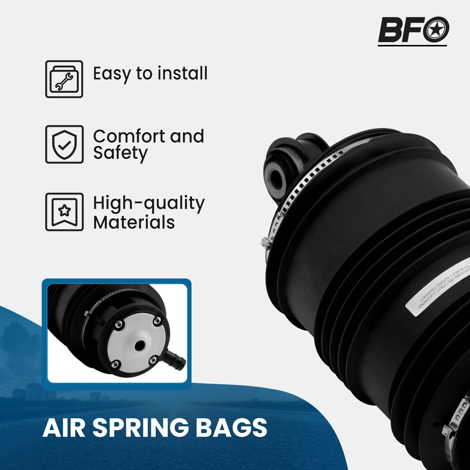 Bolsas suspensión neumática trasera Airmatic Mercedes W211/S211 - imagen 4