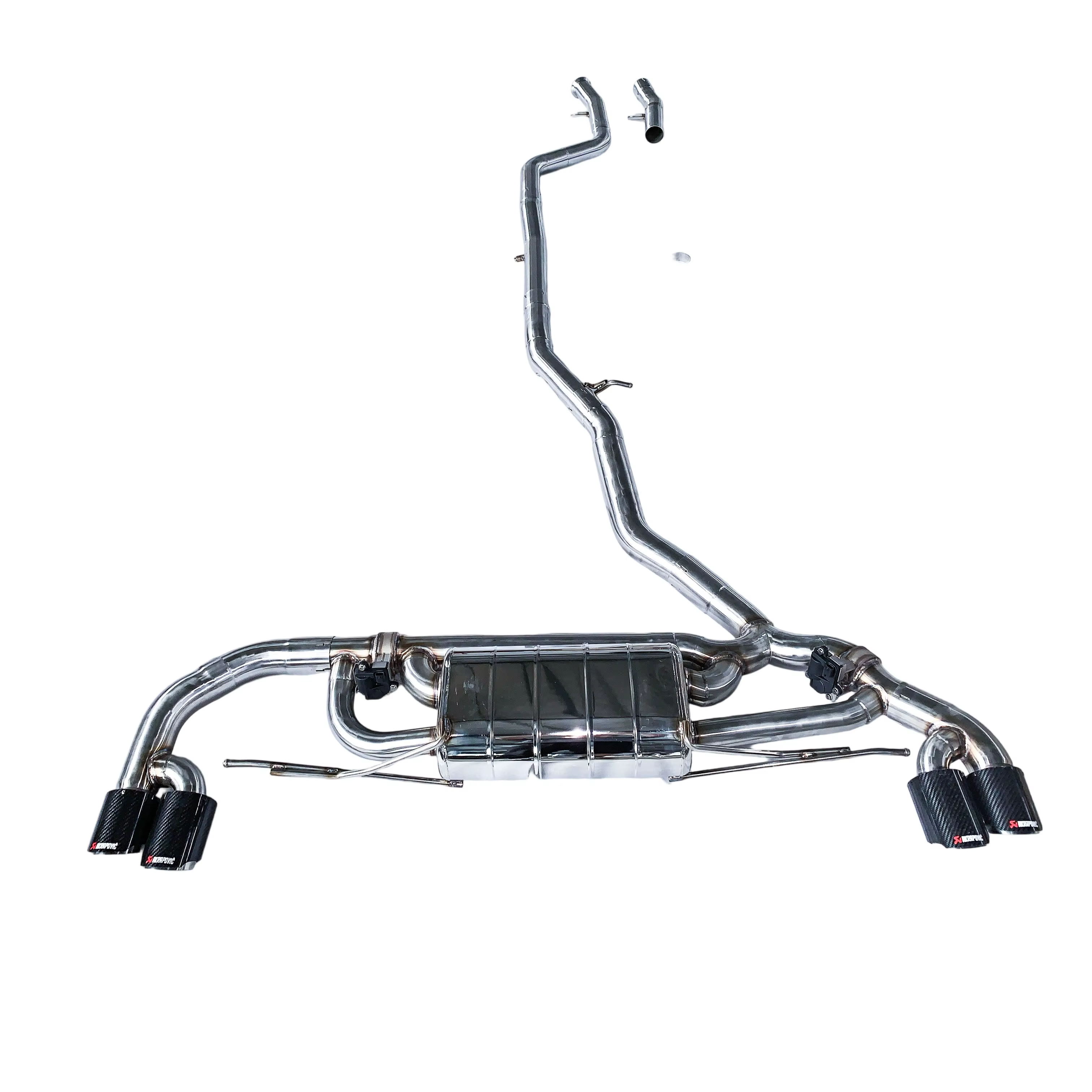 Escape catback con válvula BMW X5 G05 45e híbrido – acero inox.