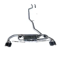 Escape catback con válvula BMW X5 G05 45e híbrido – acero inox.