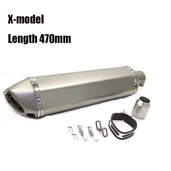 Silenciador moto CHmotor con DB Killer para Yamaha, Suzuki, Kawasaki y Honda