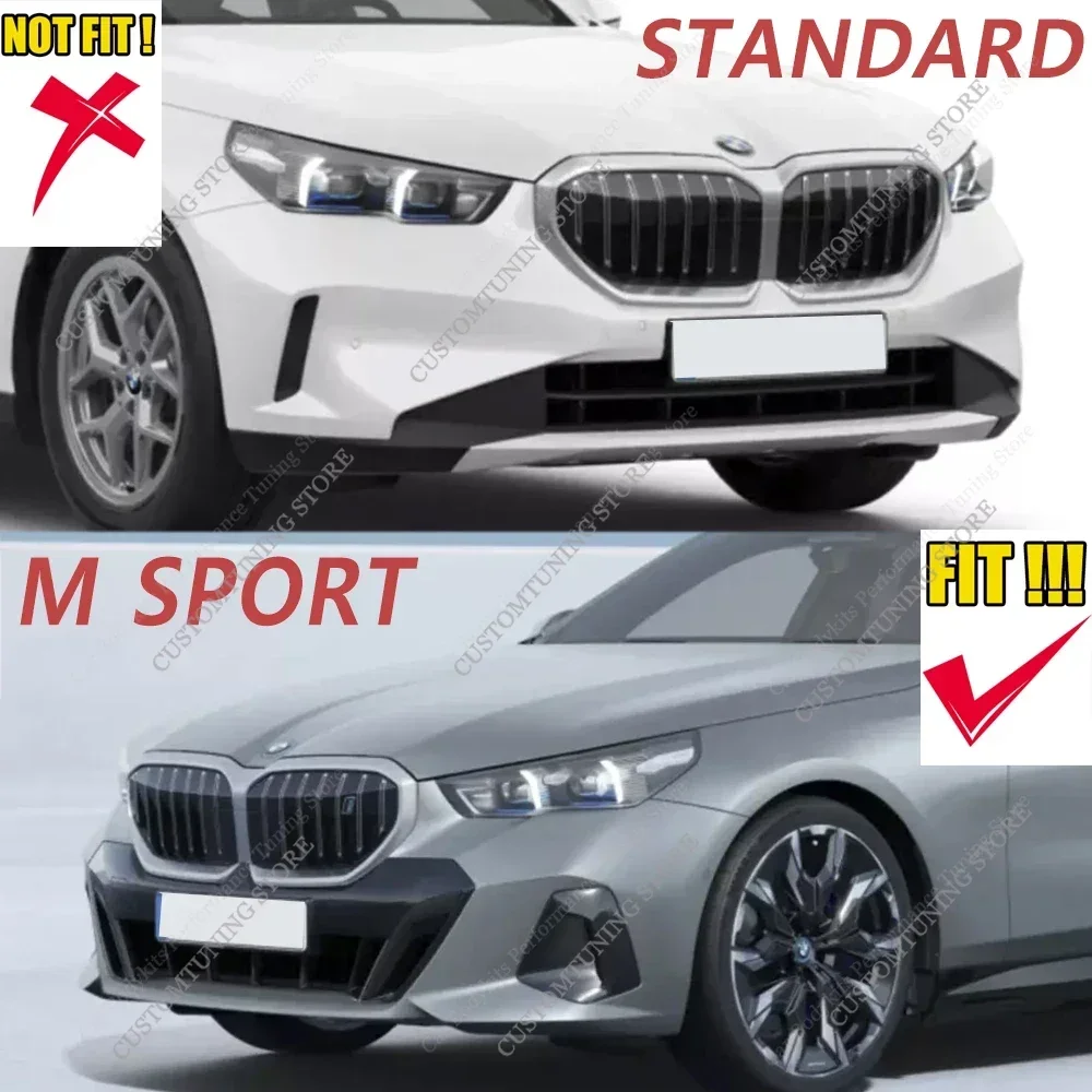 Canards para parachoques delantero BMW G60/G61 M Sport 2023-2025 - imagen 3