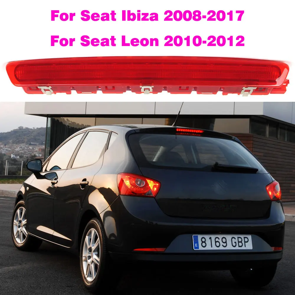 6J0945097A Tercera luz de freno LED trasera para Seat Ibiza y Leon