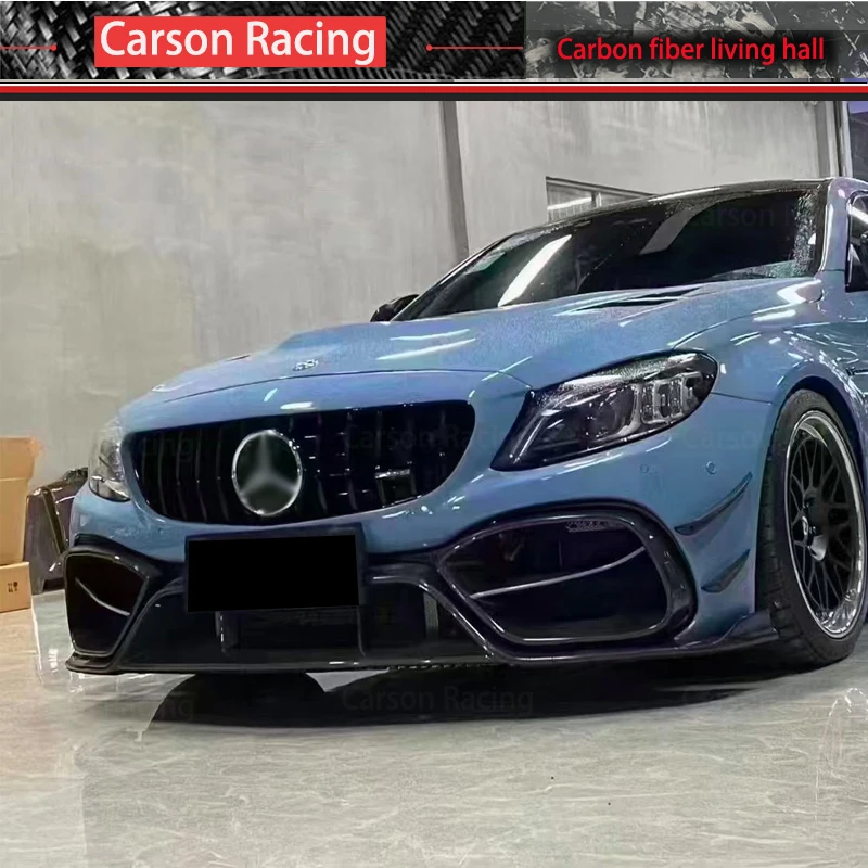 Parachoques fibra de carbono IMP Mercedes Clase C W205 Coupe - imagen 5
