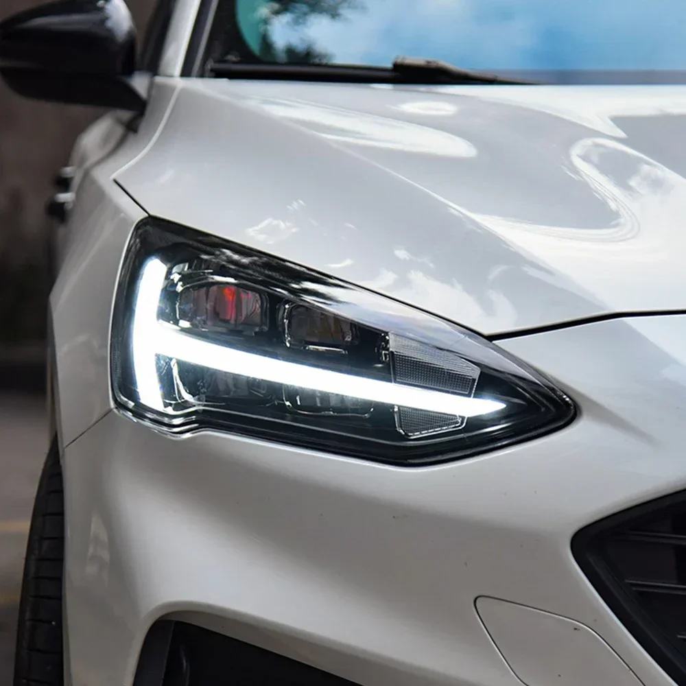 Faro LED delantero para Ford Focus 2019-2021 alta configuración proyector - imagen 5