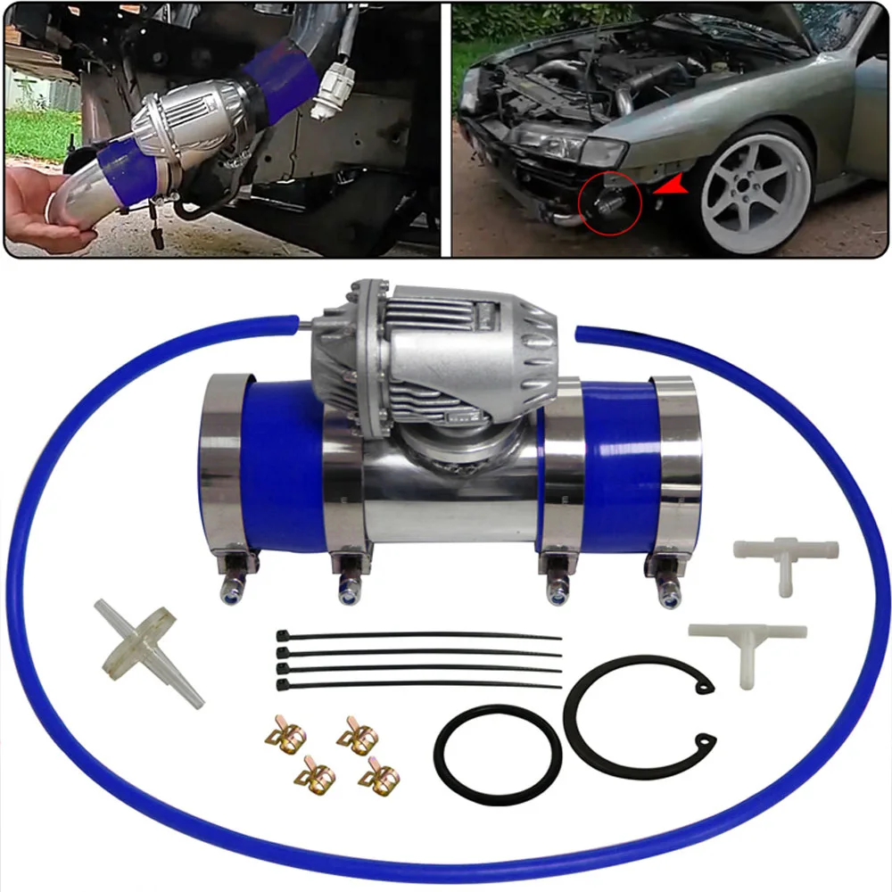 Válvula soplado Turbo ajustable SQV IV – kit brida y mangueras silicona