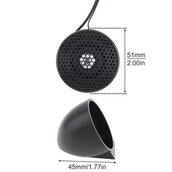 Tweeter universal para coche 1,5 pulgadas, 4 ohmios, 150 W